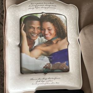 Lenox Love is Patient Wedding Frame